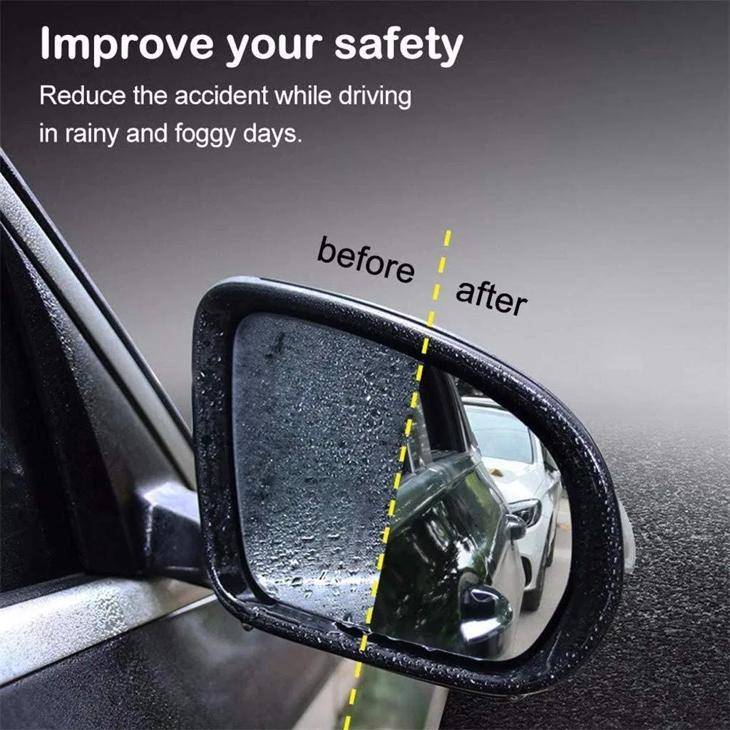 Anti Fog Film and Rainproof Film for Car Rearview Mirror Size 10*15cm