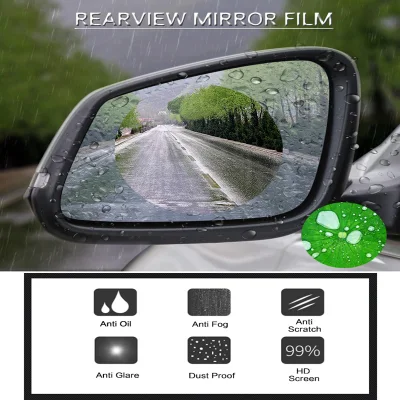Film protecteur de miroir de voiture imperméable antibuée de revêtement nano d'automobile